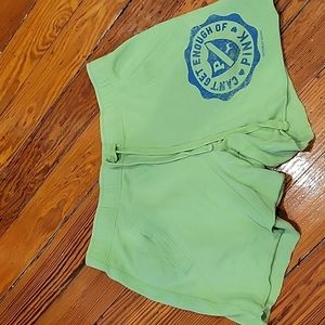 Vixtorias secret Pink lime green shorts size Xsmall